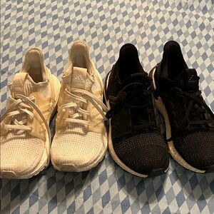 2 pairs adidas boost workout shoes size 8